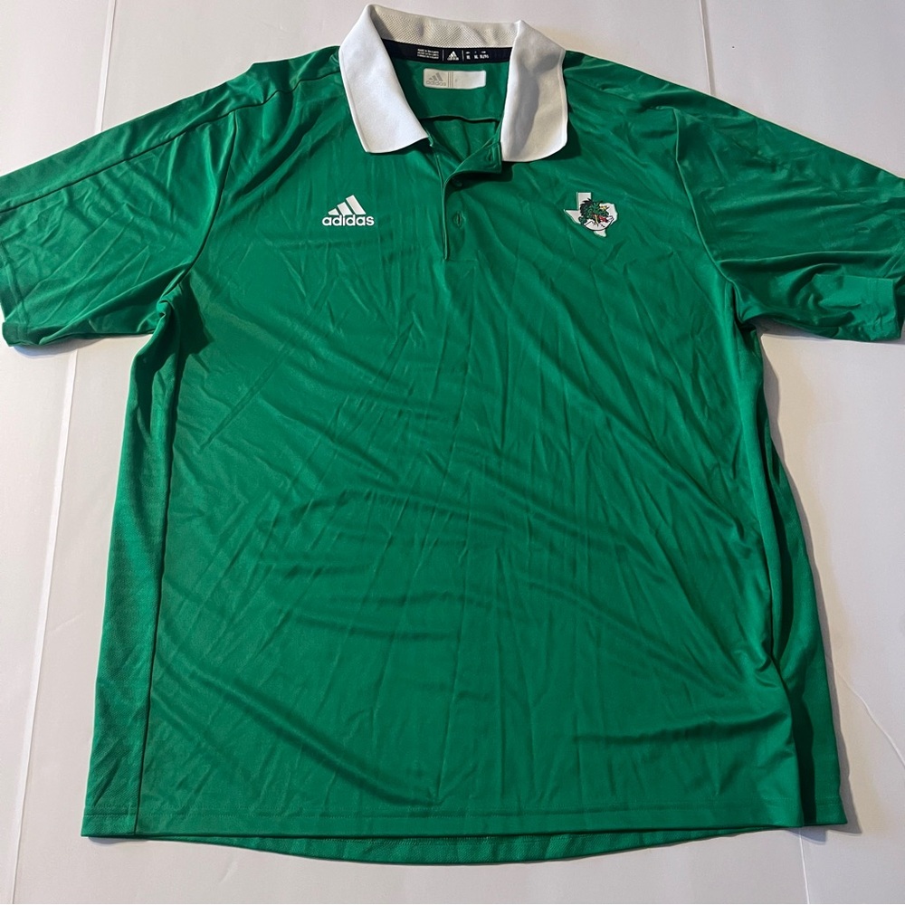 Adidas Carroll Dragons Polo Shirt Green White Football Logo Men’s XL